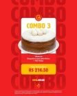 Combo 3 com 100 fritos