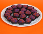 Brigadeiro Laranja e Roxo Halloween