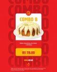 Combo Caf&eacute;zinho Bolinho de Lim&atilde;o