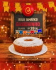 Bolinho Caseiro Tem&aacute;tico Junino