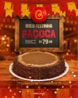 Bolo Festinha Pa&ccedil;oca 15 fatias