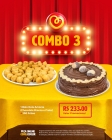 Combo 3 com 100 fritos