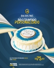 Bolo Trufadinho dia dos Pais 10 fatias
